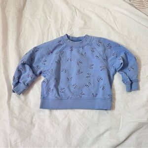 Hanna Anderson bunny crewneck sweatshirt size 2t